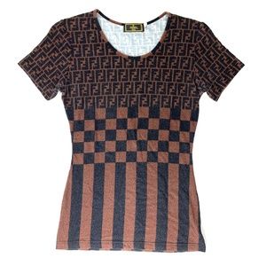 Fendi Zucca Monogram Top